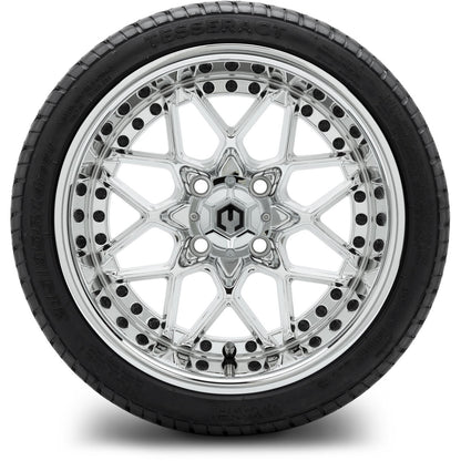 MODZ® 14" Formula Chrome Wheels & Street Tires Combo