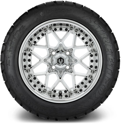 MODZ® 14" Formula Chrome Wheels & Street Tires Combo