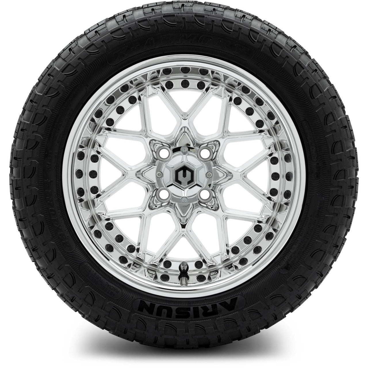 MODZ® 14" Formula Chrome Wheels & Off-Road Tires Combo