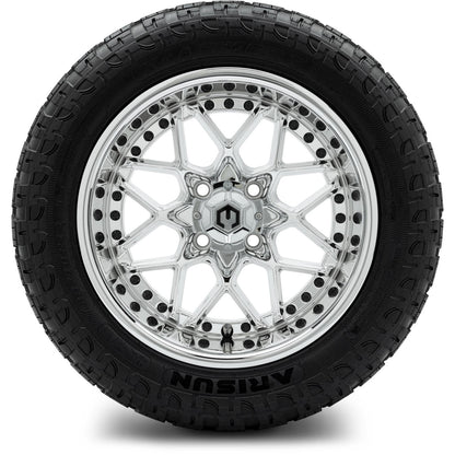 MODZ® 14" Formula Chrome Wheels & Off-Road Tires Combo
