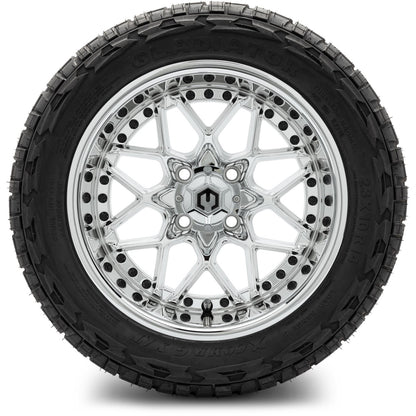 MODZ® 14" Formula Chrome Wheels & Off-Road Tires Combo