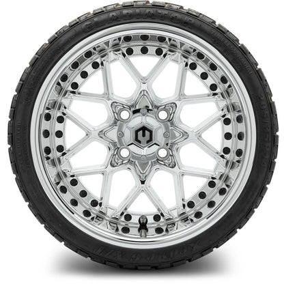 MODZ® 14" Formula Chrome Wheels & Off-Road Tires Combo