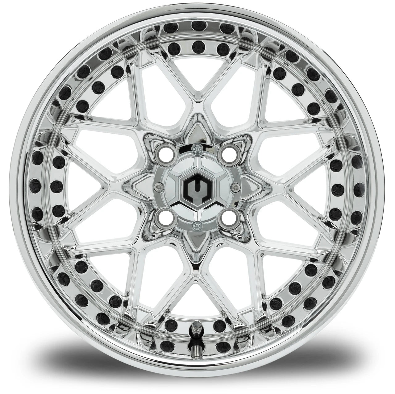 MODZ® Formula 14" Chrome Golf Cart Wheel
