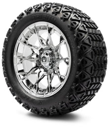 MODZ® 14" Chaos Chrome Wheels & Off-Road Tires Combo