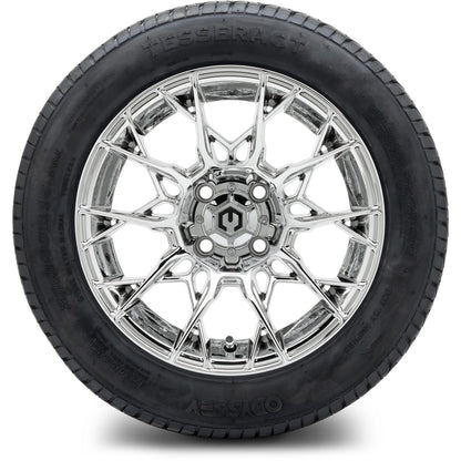 MODZ® 14" Chaos Chrome Wheels & Street Tires Combo