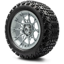 MODZ® 14" Chaos Silver Wheels & Off-Road Tires Combo