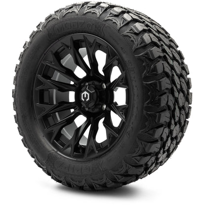 MODZ® 14" Falcon Matte Black Wheels & Off-Road Tires Combo