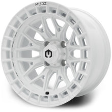 MODZ® Torrent Glossy White 14" Golf Cart Wheel