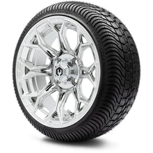 MODZ® 14" Halo Chrome Wheels & Street Tires Combo