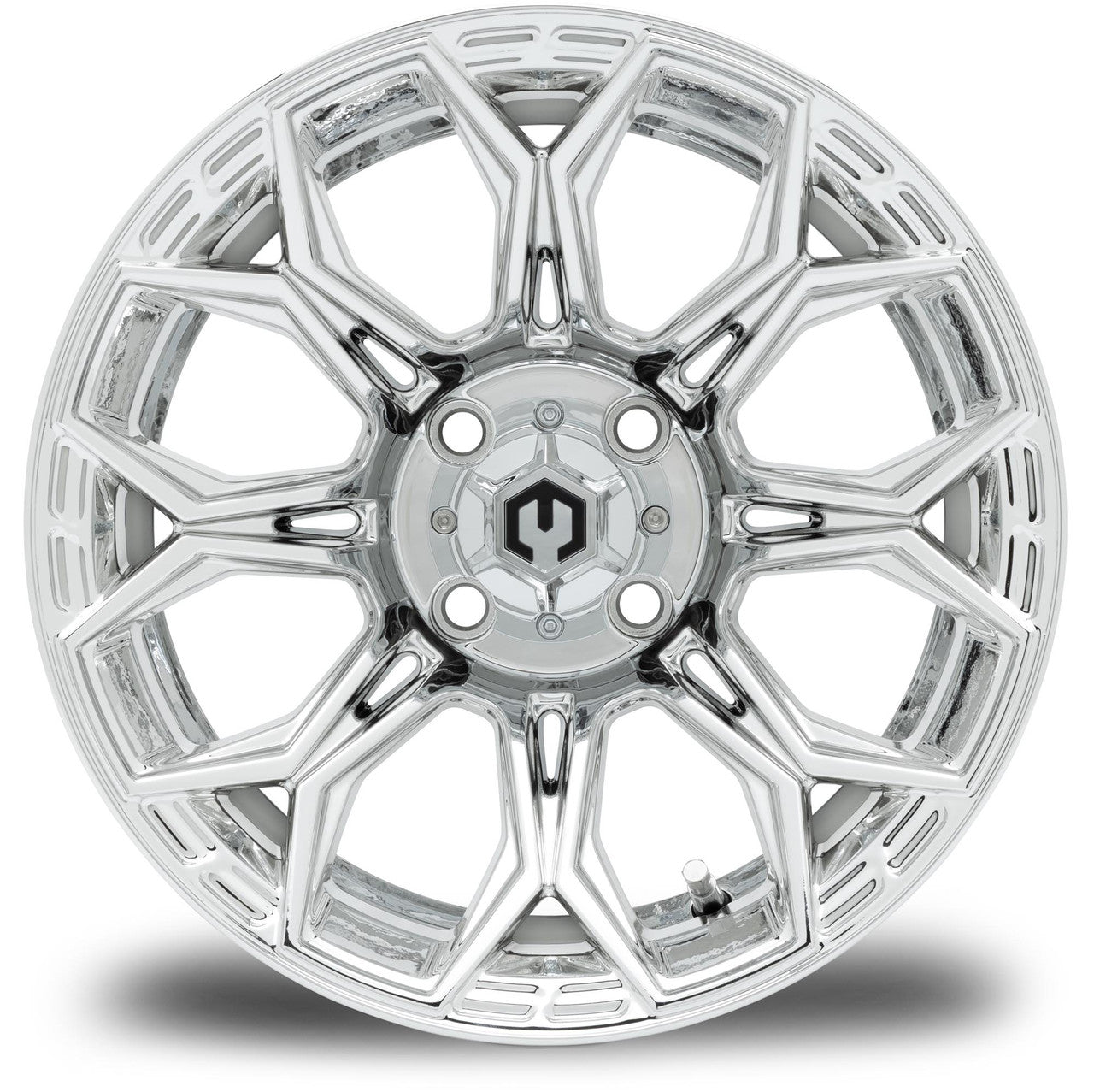 MODZ® Halo Chrome 14" Golf Cart Wheel
