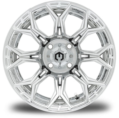MODZ® Halo Chrome 14" Golf Cart Wheel