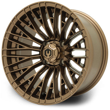 MODZ® Reaper Bronze 14" Golf Cart Wheel