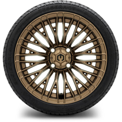 MODZ® 14" Reaper Bronze Wheels & Street Tires Combo
