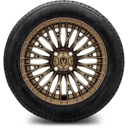 MODZ® 14" Reaper Bronze Wheels & Street Tires Combo