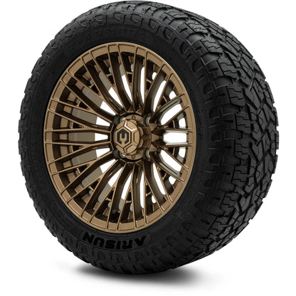 MODZ® 14" Reaper Bronze Wheels & Off-Road Tires Combo