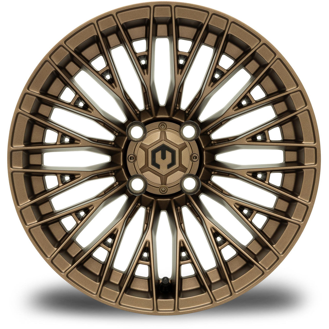 MODZ® Reaper Bronze 14" Golf Cart Wheel