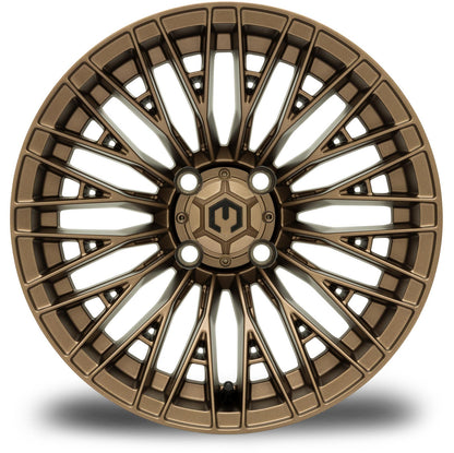 MODZ® Reaper Bronze 14" Golf Cart Wheel