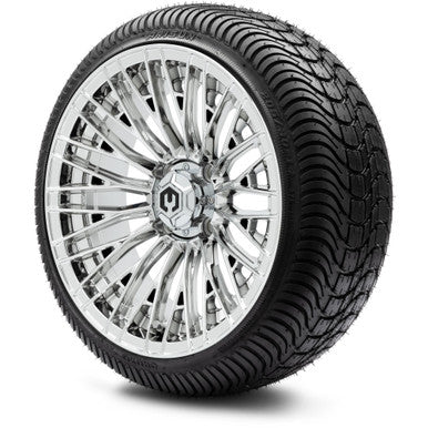 MODZ® 14" Reaper Chrome Wheels & Street Tires Combo