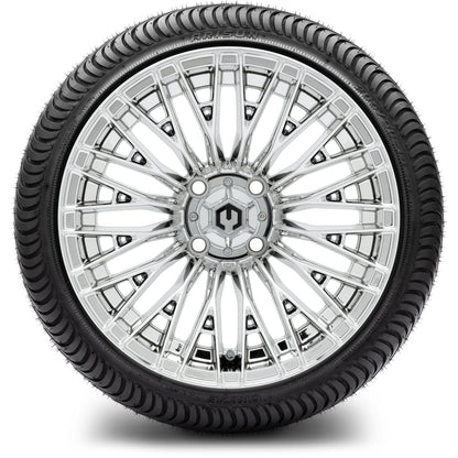 MODZ® 14" Reaper Chrome Wheels & Street Tires Combo