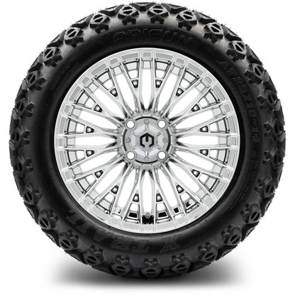MODZ® 14" Reaper Chrome Wheels & Off-Road Tires Combo