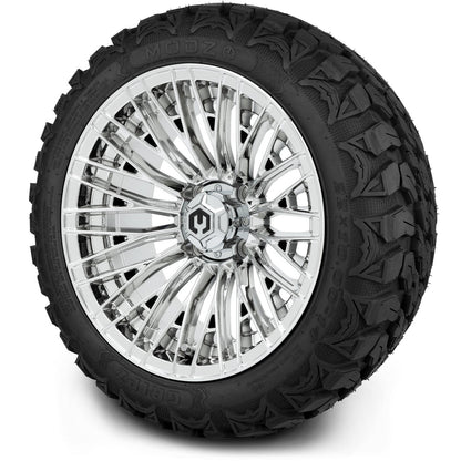 MODZ® 14" Reaper Chrome Wheels & Off-Road Tires Combo