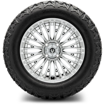 MODZ® 14" Reaper Chrome Wheels & Off-Road Tires Combo