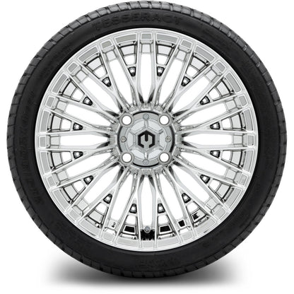 MODZ® 14" Reaper Chrome Wheels & Street Tires Combo