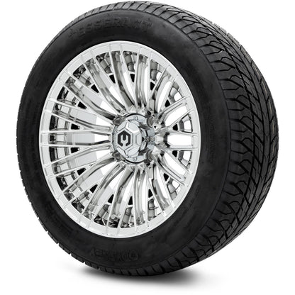MODZ® 14" Reaper Chrome Wheels & Street Tires Combo