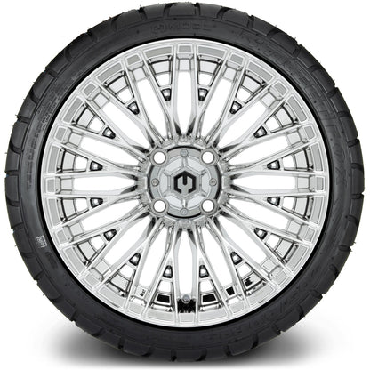 MODZ® 14" Reaper Chrome Wheels & Street Tires Combo