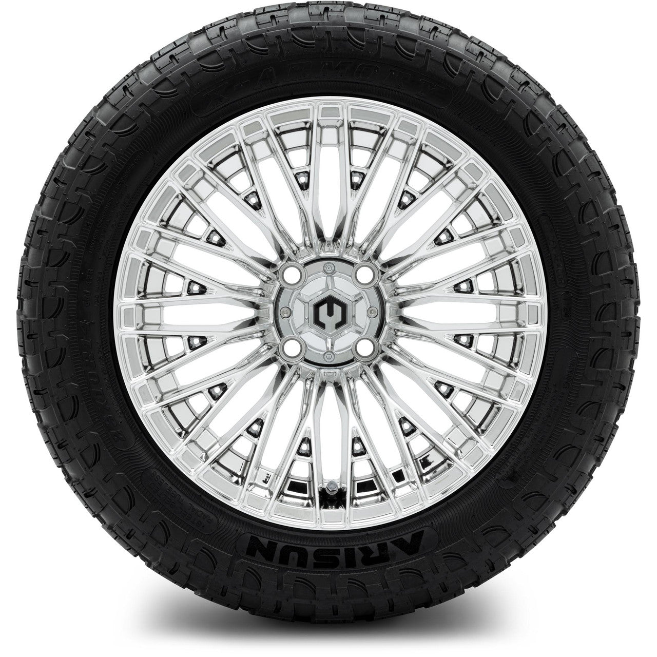 MODZ® 14" Reaper Chrome Wheels & Off-Road Tires Combo