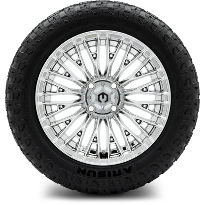 MODZ® 14" Reaper Chrome Wheels & Off-Road Tires Combo