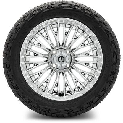 MODZ® 14" Reaper Chrome Wheels & Off-Road Tires Combo