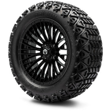 MODZ® 14" Reaper Glossy Black Wheels & Off-Road Tires Combo