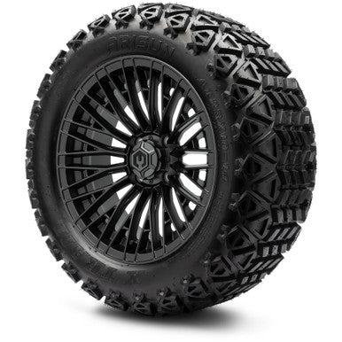 MODZ® 14" Reaper Titanium Gunmetal Wheels & Off-Road Tires Combo