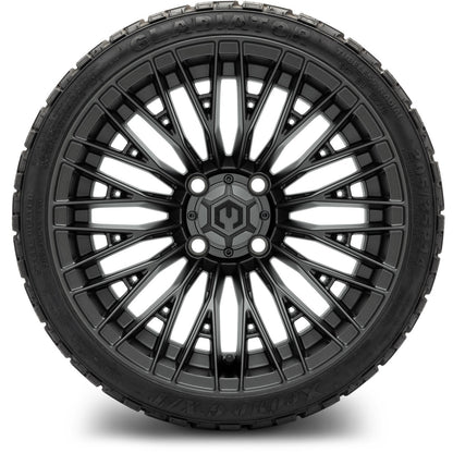 MODZ® 14" Reaper Titanium Gunmetal Wheels & Off-Road Tires Combo