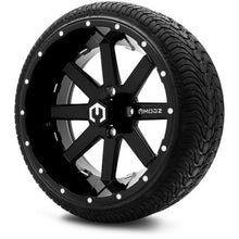 MODZ® 15" Assault Glossy Black with Ball Mill Wheels & Street Tires Combo