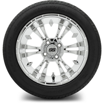 MODZ® 15" Vampire Chrome Wheels & Street Tires Combo