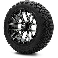 MODZ® 15" Matrix Glossy Black with Ball Mill Wheels & Off-Road Tires Combo