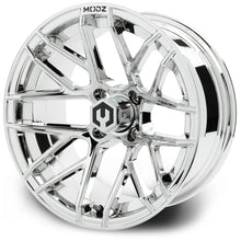 MODZ® Matrix Chrome 15" Golf Cart Wheel