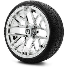 MODZ® 15" Matrix Chrome Wheels & Street Tires Combo