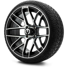 MODZ® 15" Matrix Machined Black Wheels & Street Tires Combo