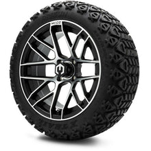 MODZ® 15" Matrix Machined Black Wheels & Off-Road Tires Combo