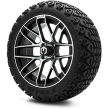 MODZ® 15" Matrix Machined Black Wheels & Off-Road Tires Combo