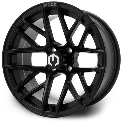 MODZ® Matrix Matte Black 15" Golf Cart Wheel