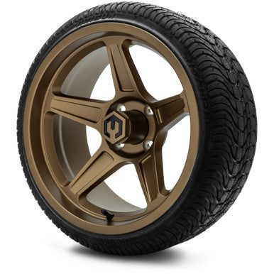 MODZ® 15" Drift Matte Bronze Wheels & Street Tires Combo