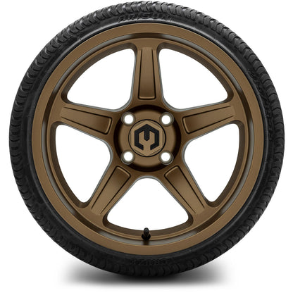 MODZ® 15" Drift Matte Bronze Wheels & Street Tires Combo