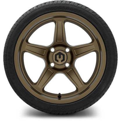 MODZ® 15" Drift Matte Bronze Wheels & Street Tires Combo