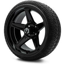MODZ® 15" Drift Glossy Black Wheels & Street Tires Combo