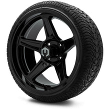 MODZ® 15" Drift Glossy Black Wheels & Street Tires Combo