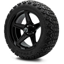 MODZ® 15" Drift Glossy Black Wheels & Off-Road Tires Combo